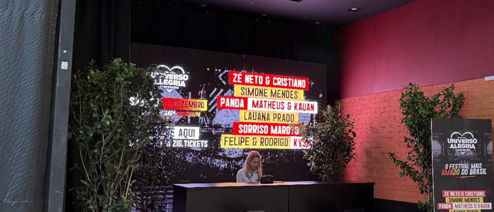 Jockey Plaza Shopping é a bilheteria oficial do Universo Alegria Curitiba 2025