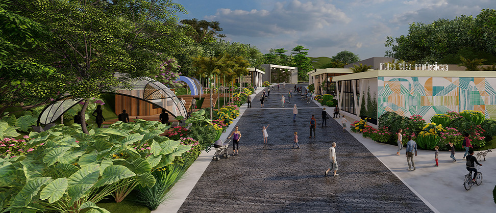 Rua da Música une Pedreira Paulo Leminski e Ópera de Arame e se transforma em um novo complexo cultural e gastronômico para Curitiba